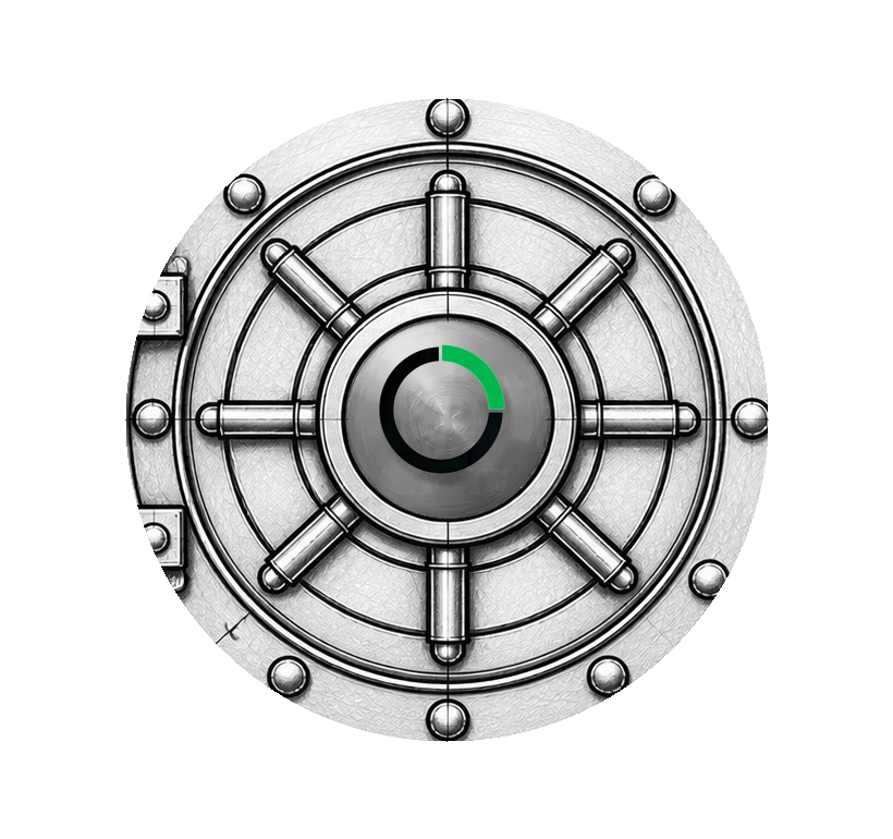 Security Vault Locking Disc