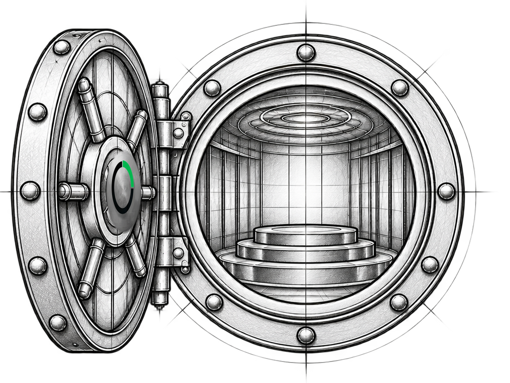Security Vault Open Chamber